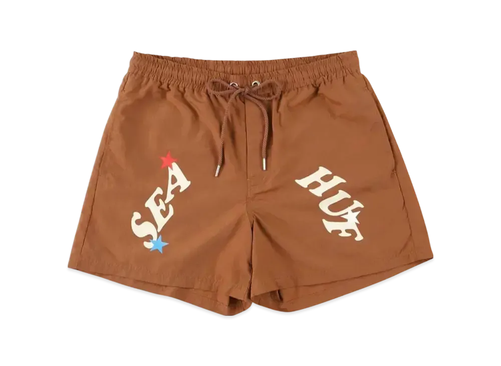 HUF x WIND AND SEA Easy Shorts "Brown"