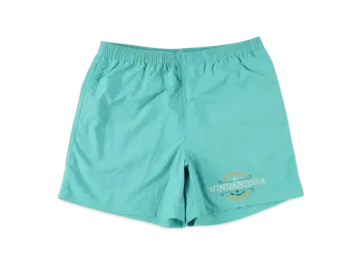 WIND AND SEA Be Youth Town Beach Shorts E."Green"