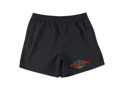 WIND AND SEA Be Youth Town Beach Shorts "Black"
