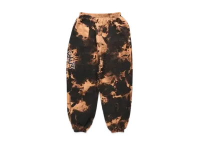 SAINT MXXXXXX x WIND AND SEA S_E_A Bleached Sweat Pants "Black Bleach"