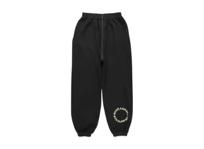 SAINT MXXXXXX x WIND AND SEA Circle Sweat Pants "Black"
