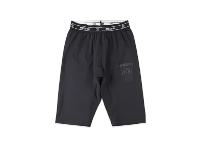 umbro x WIND AND SEA Football Leggings (Short) "Black"
