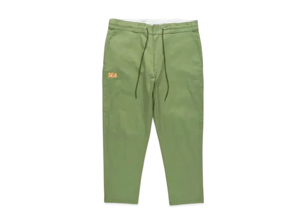WIND AND SEA A32 Draw Code Easy Work Pants Pea "Green"