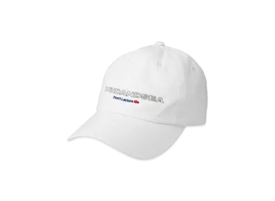 WIND AND SEA DLM Sharpness Dad Cap "White"