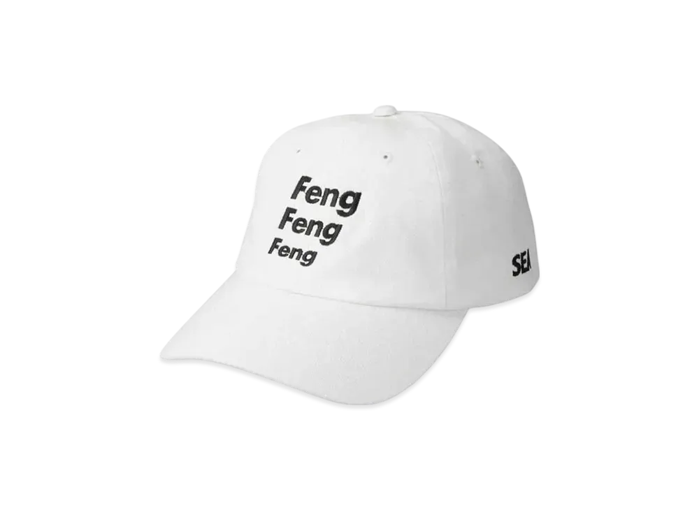 WIND AND SEA F-H-H Feng Feng Dad Cap "White"
