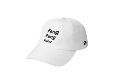 WIND AND SEA F-H-H Feng Feng Dad Cap "White"