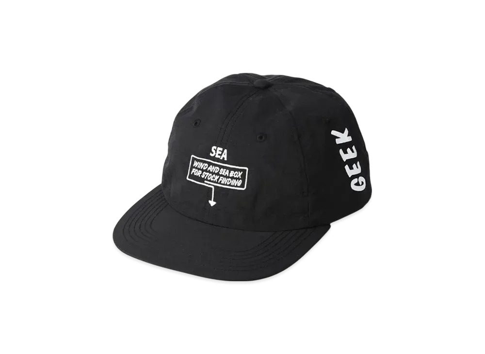 WIND AND SEA ARCVBX Geek Home Work Cap "Black"