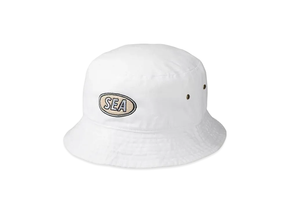 Yoshifuku Honoka x WIND AND SEA Bucket Hat "White"