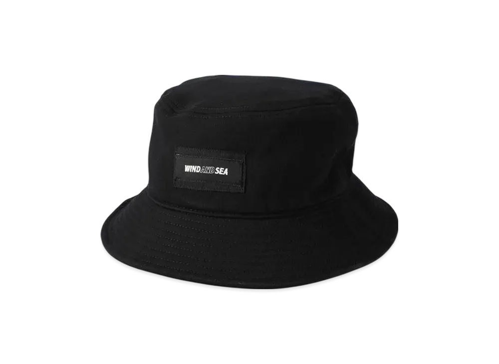 Natsumi Kimura x WIND AND SEA Bucket Hat "Black"