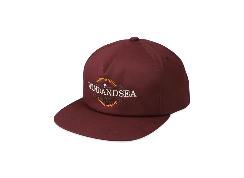 WIND AND SEA Be Youth Town Cap "Burgundy"