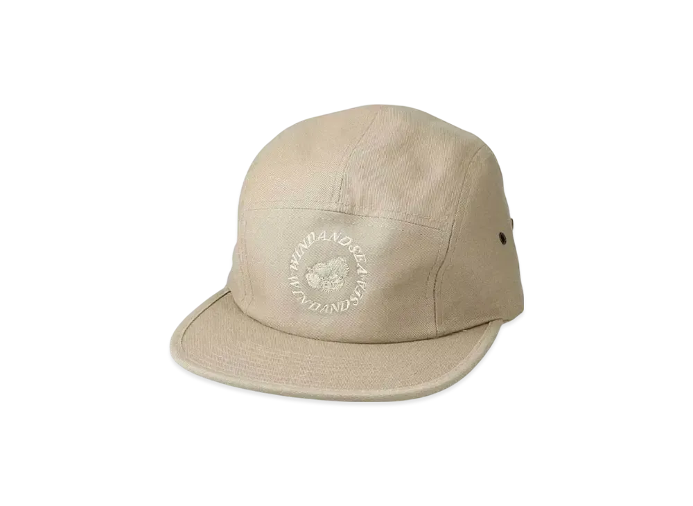 SAINT MXXXXXX x WIND AND SEA J.Fresh Circle Camper Cap "Khaki"