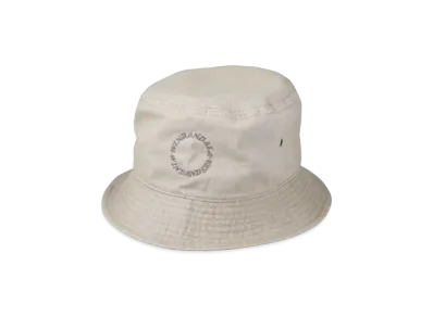 SAINT MXXXXXX x WIND AND SEA Circle Bucket Hat "Beige"