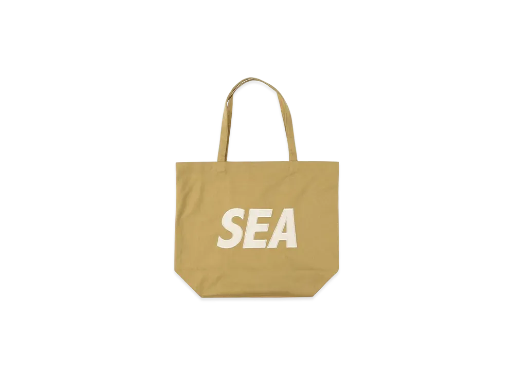 GREENable HIRUZEN x WIND AND SEA Tote Bag Spresso "Coffee"