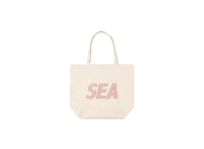 GREENable HIRUZEN x WIND AND SEA Tote Bag "Echinacea"