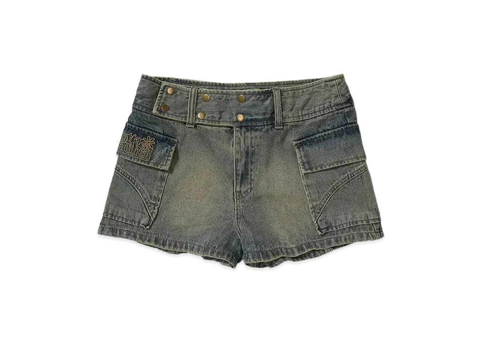 HTH Switched micro shorts "LIGHT BLUE"