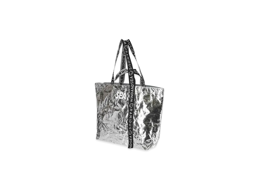RAMIDUS X WIND AND SEA Tote Bag - L "Silver"