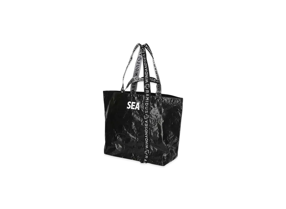 RAMIDUS X WIND AND SEA Tote Bag - L "Black"