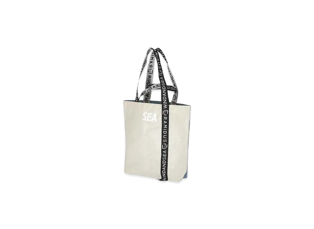 RAMIDUS X WIND AND SEA Tote Bag - M Cyan Blue / 
