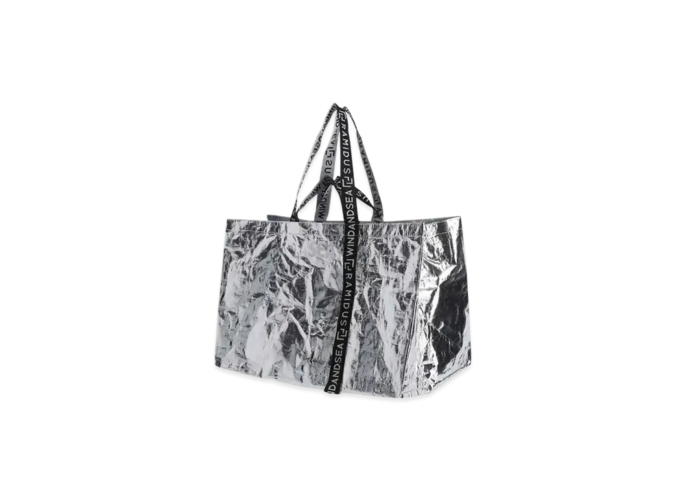 RAMIDUS X WIND AND SEA Tote Bag - XL "Silver"
