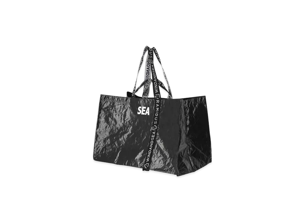 RAMIDUS X WIND AND SEA Tote Bag - XL "Black"