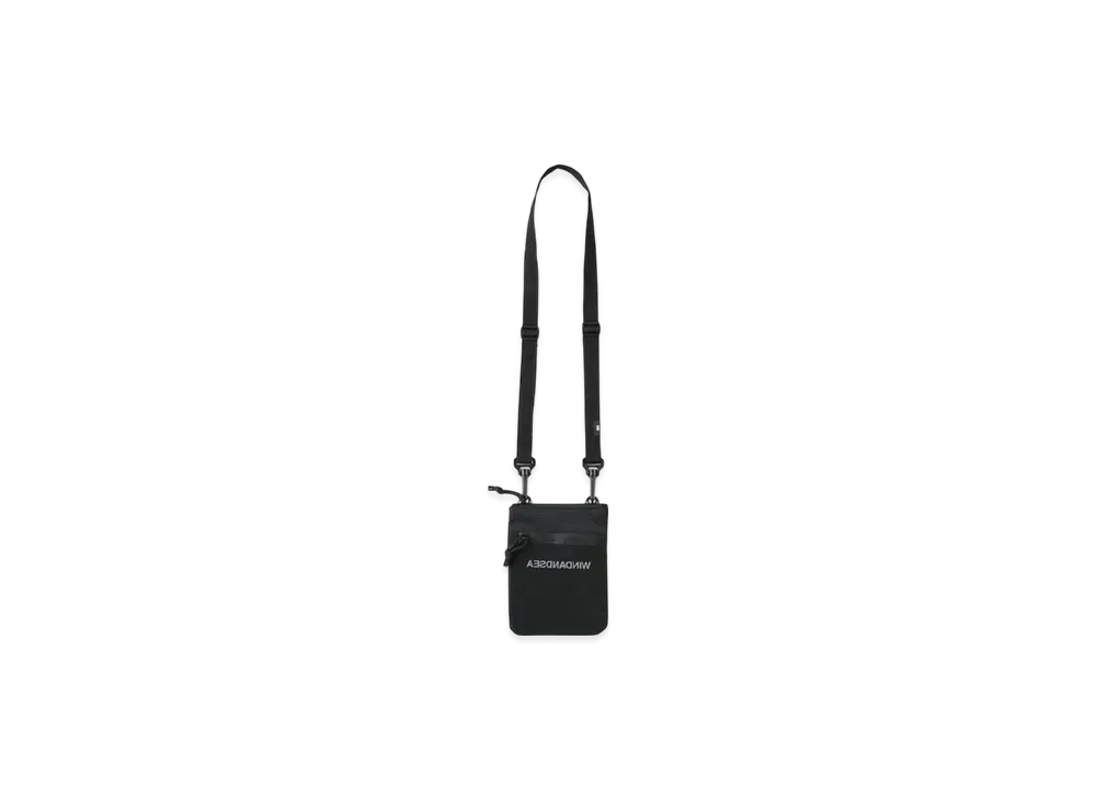 WIND AND SEA A32 Reflect Water Stop Neck Sacoche "Black"