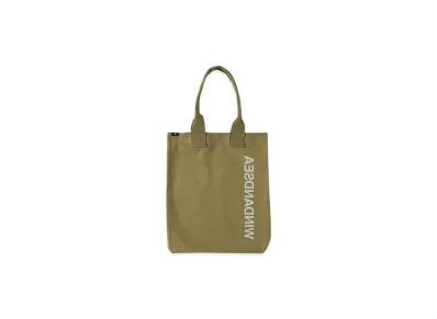 WIND AND SEA Reflect Canvas Tote Bag "Olive"