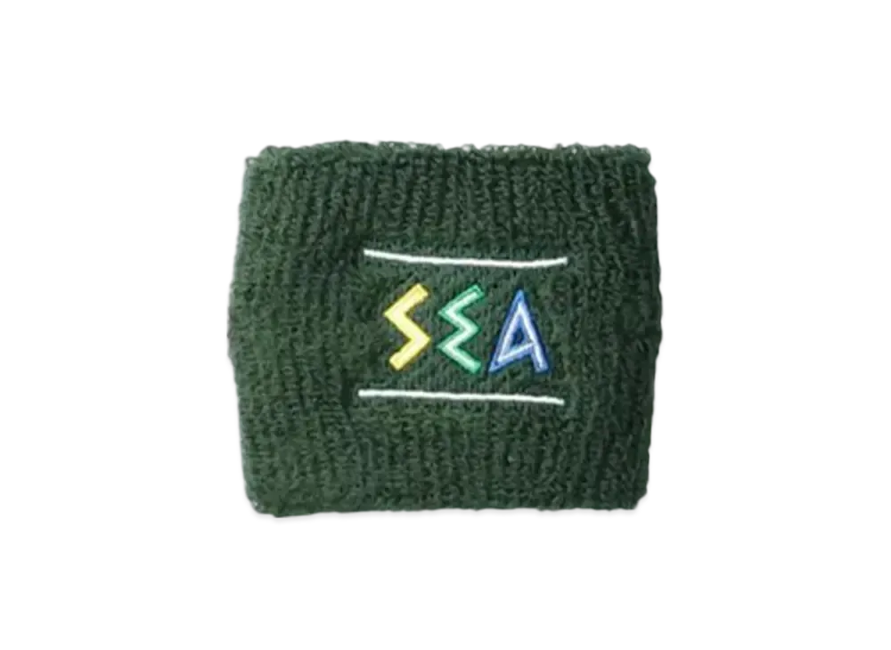 WIND AND SEA Zulu-Tongue Basket Wrist Band - 2PCS "Green"