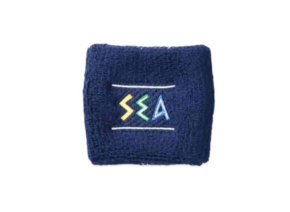 WIND AND SEA Zulu-Tongue Basket Wrist Band - 2PCS "Navy"