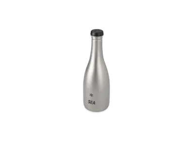 Snow Peak x WIND AND SEA Liquor Bottle One "Silver"