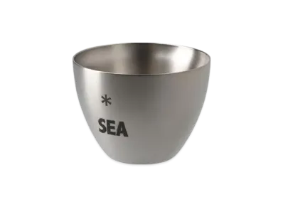 Snow Peak x WIND AND SEA Sake Cup One "Silver"