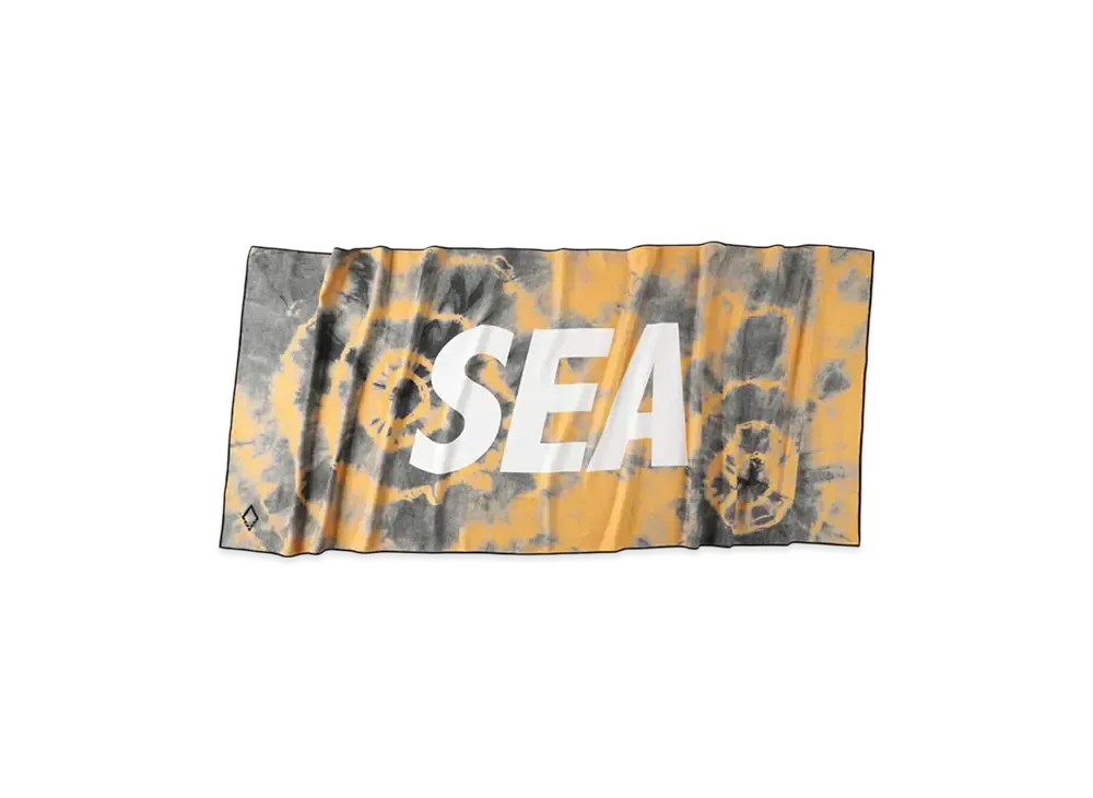 Nomadix x WIND AND SEA Camp Towel "Brown/Tie-Dye"