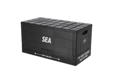 WIND AND SEA ARCVBX Folding Square Container Large "Black"