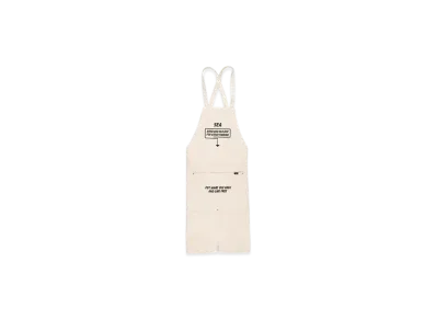 WIND AND SEA ARCVBX Canvas Apron "Ivory"