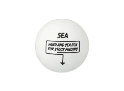 WIND AND SEA ARCVBX Rubber Ball "White"