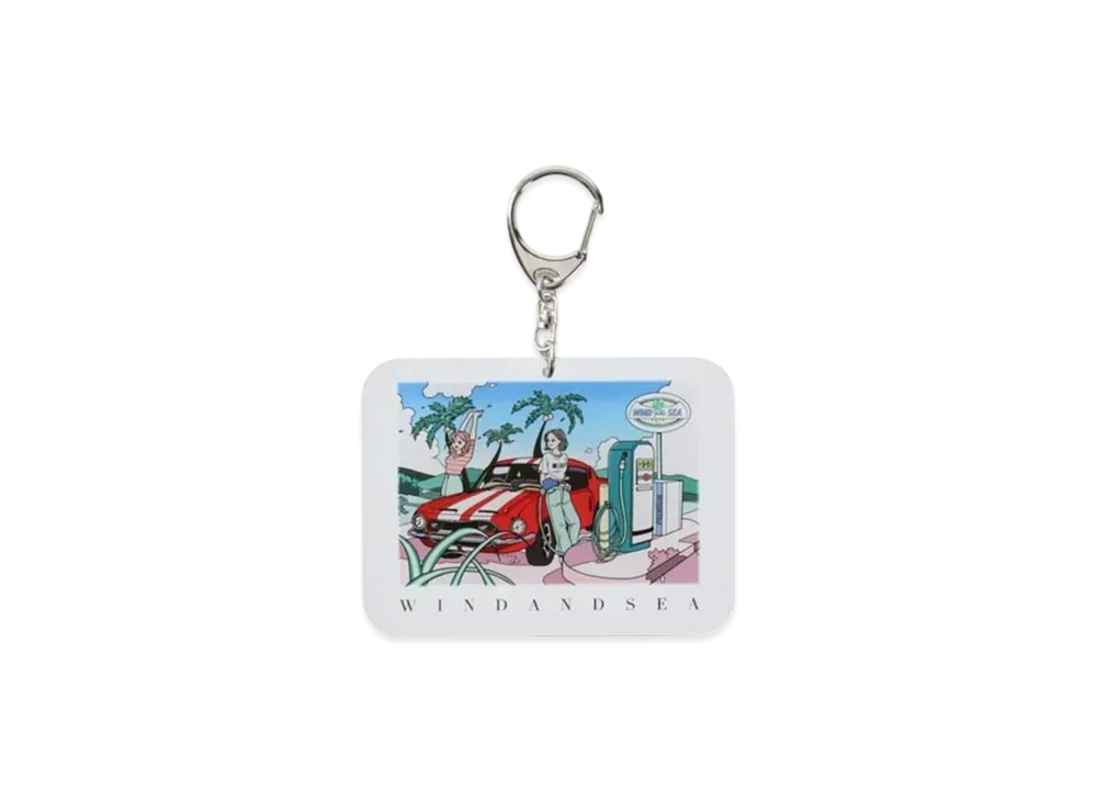 Yoshifuku Honoka x WIND AND SEA Key Holder "Girl"