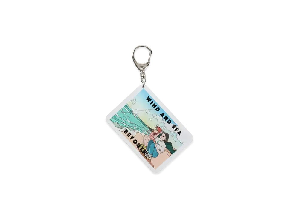 Yoshifuku Honoka x WIND AND SEA Key Holder "Beach"