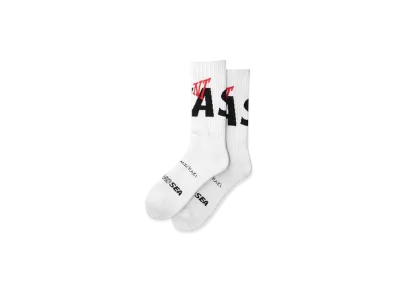 SAINT MXXXXXX x WIND AND SEA Socks "White"