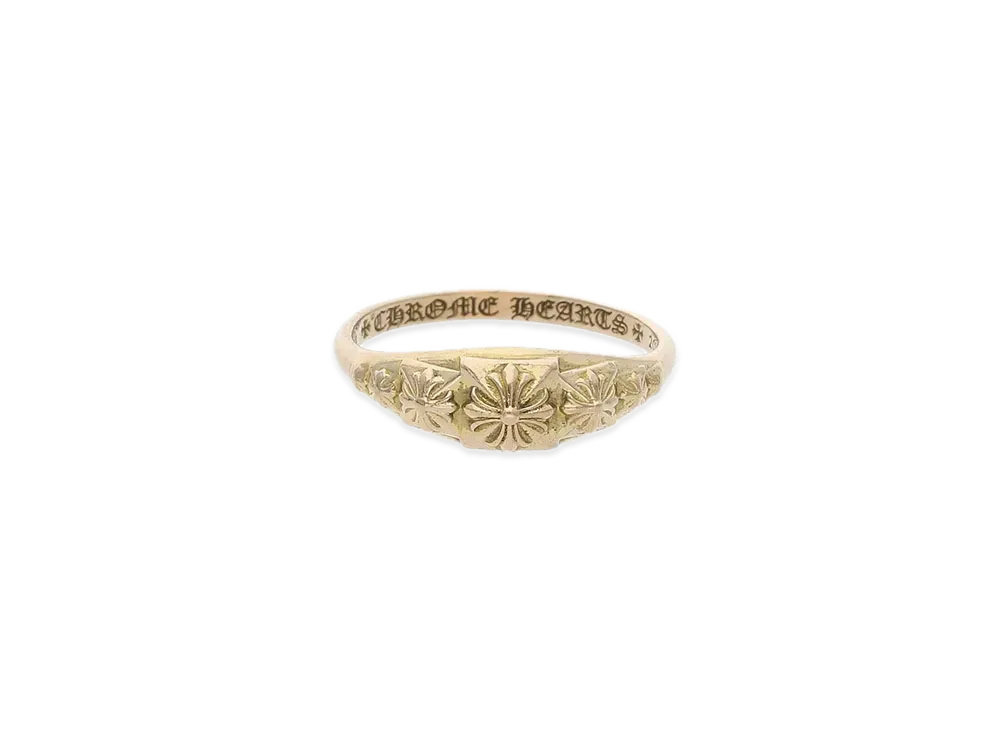 Chrome Hearts 22K Tiny Pyramid "Yellow Gold"