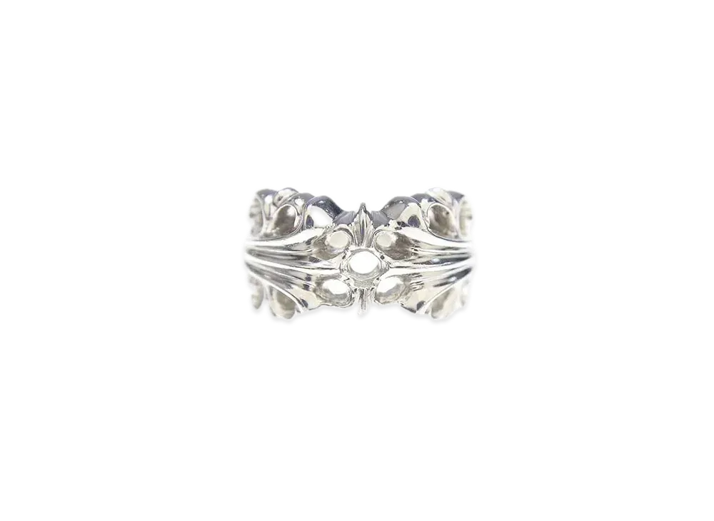 Chrome Hearts PLAT K&T Platina Ring "Silver"