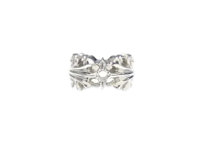 Chrome Hearts PLAT K&T Platina Ring "Silver"