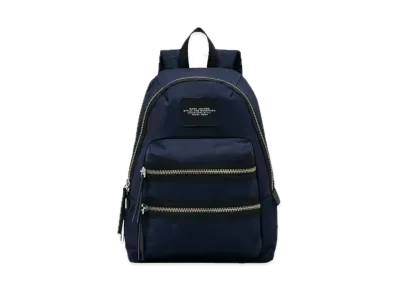 Marc Jacobs The Biker Nylon Large Backpack "Midnight Blue"