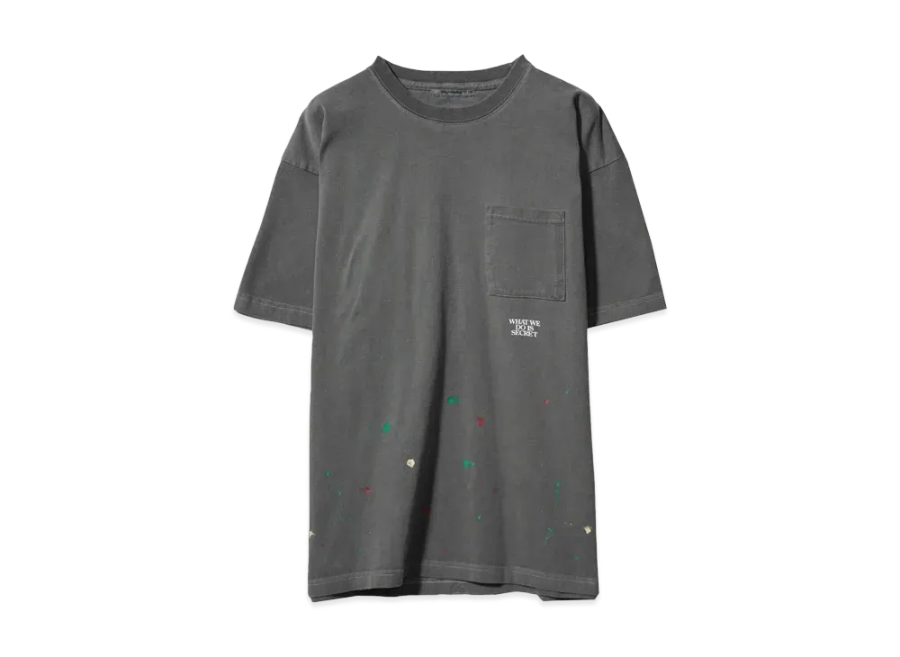 Liberaiders PAINT SPLATTER TEE "BLACK"