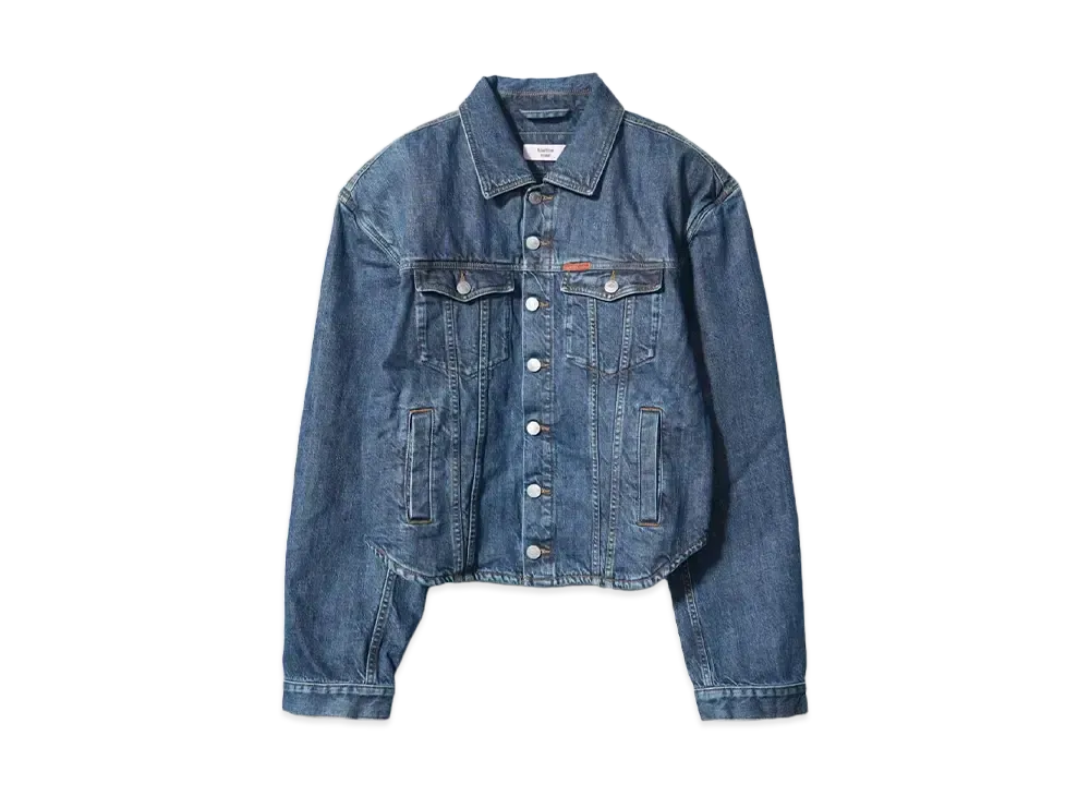 Martine Rose EXTREME SHOULDER DENIM JACKET 