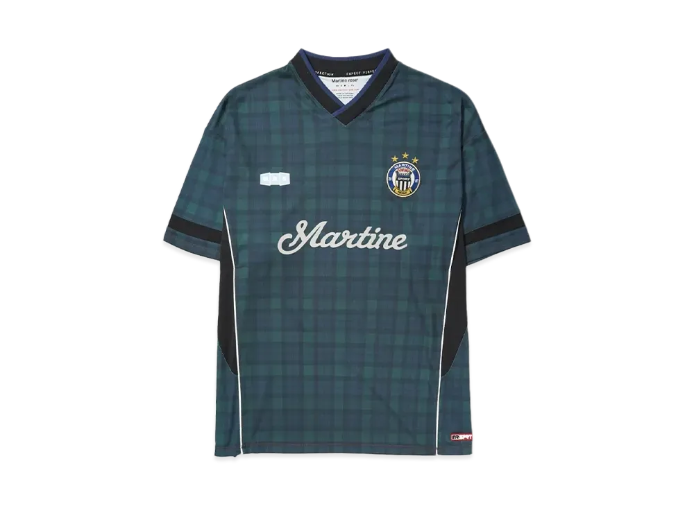 Martine Rose FOOTBALL SHIRT "BLACK"