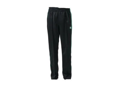NEEDLES x STUDIOUS Exclusive Track Pant - Poly Smooth "Black"