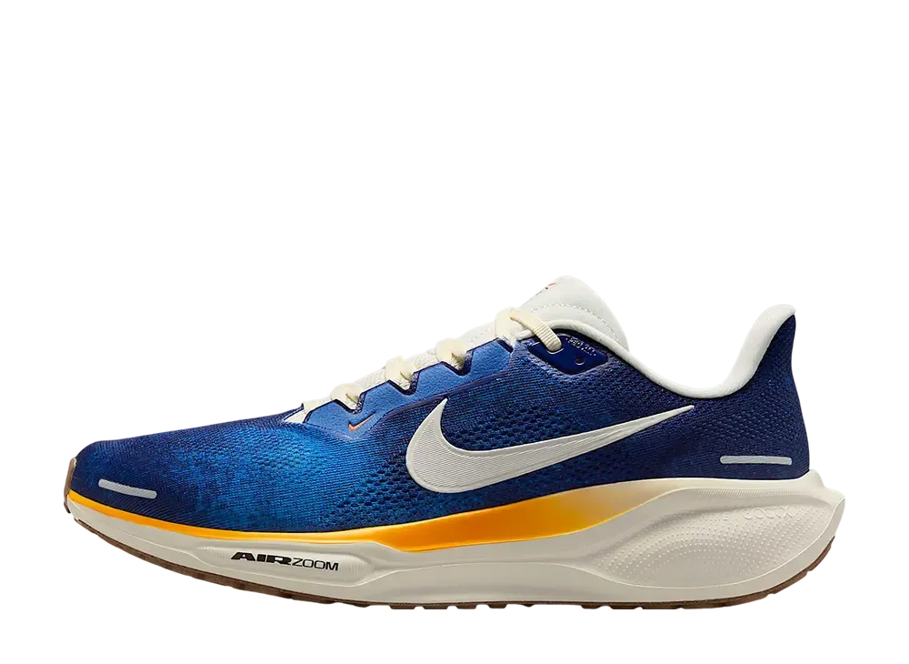 ナイキ ペガサス41 "ブルーボイド/メタリックゴールド/オレンジブライズ/セイル"