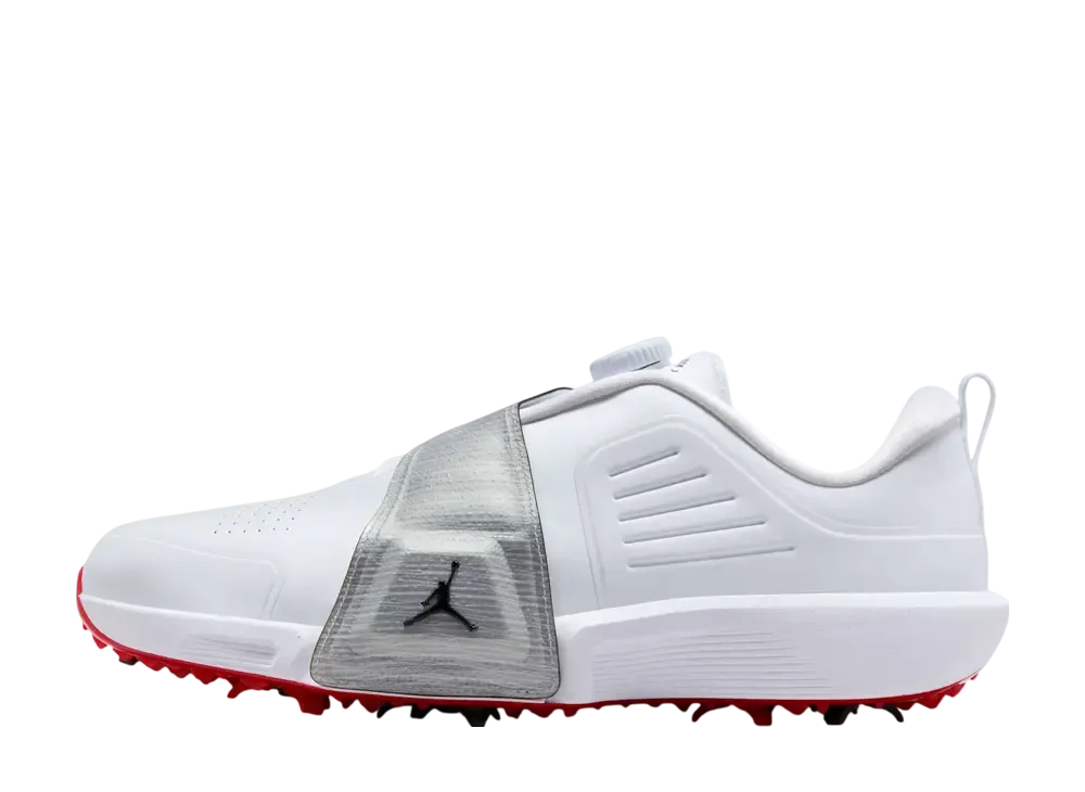 ナイキ ジョーダン エア レブ ゴルフ "ホワイト/ブラック/メタリックシルバー"