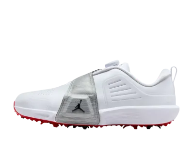 Nike Jordan Air Rev Golf "White/Black/Metallic Silver"