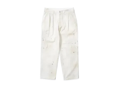 MADNESS MADNESS HEAVY DUTY WORK PANTS "WHITE"