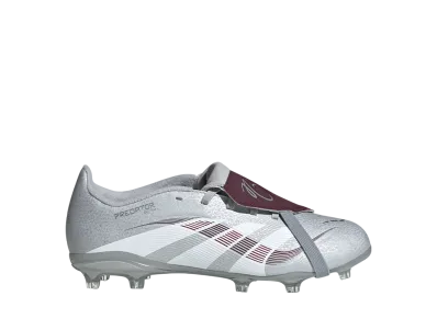 adidas GS Predator Elite JB Fold Over Tongue FG "Silver Metallic/Legacy Burgundy/Maroon"